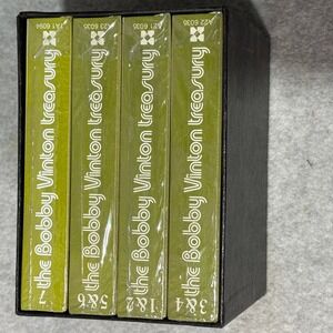 Bobby Vinton Treasury Columbia House 8 Track Tape Cartridges 80s Music Lot